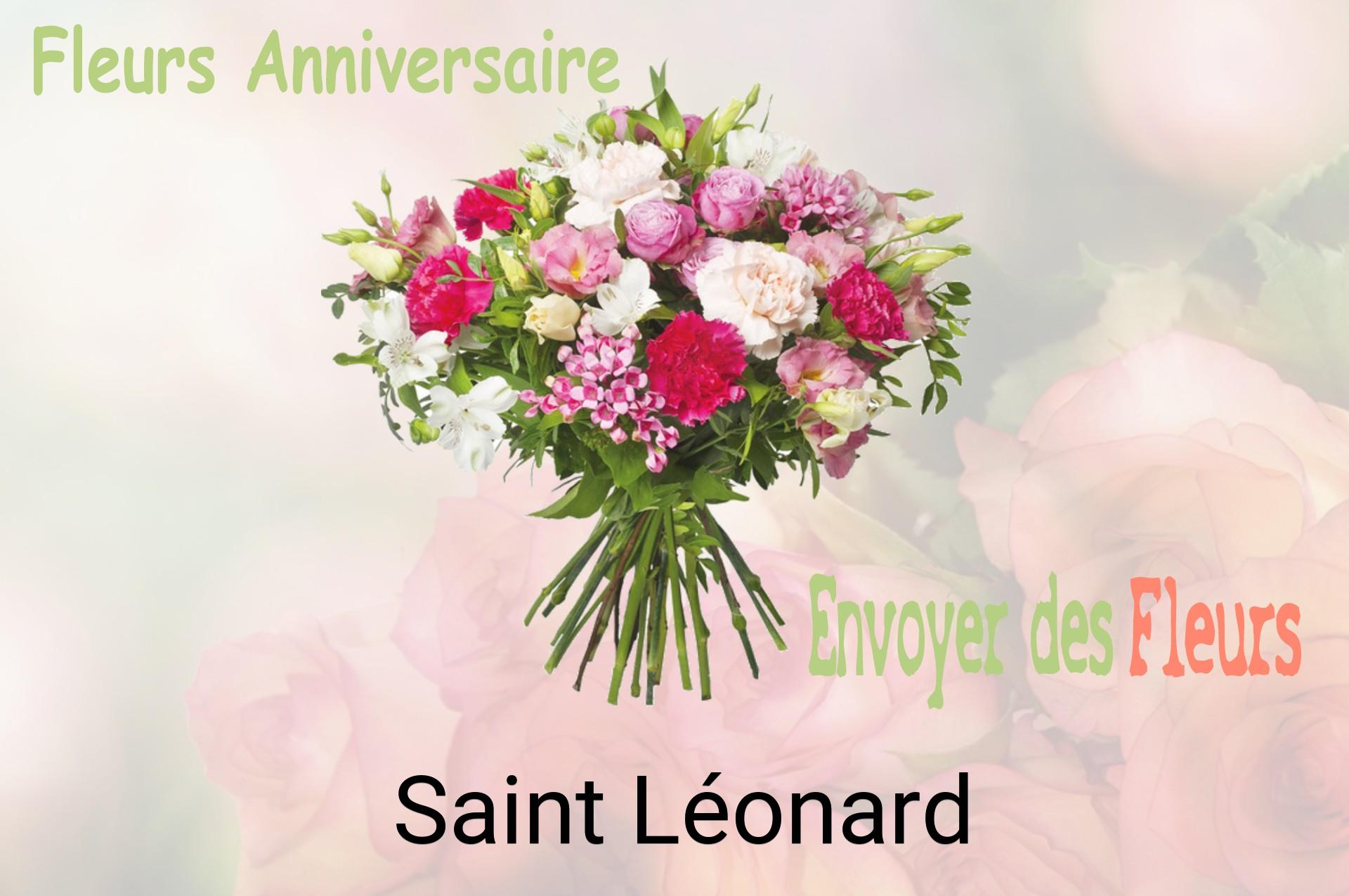 Bouquet de fleurs d’anniversaire livré à Saint-Léonard
