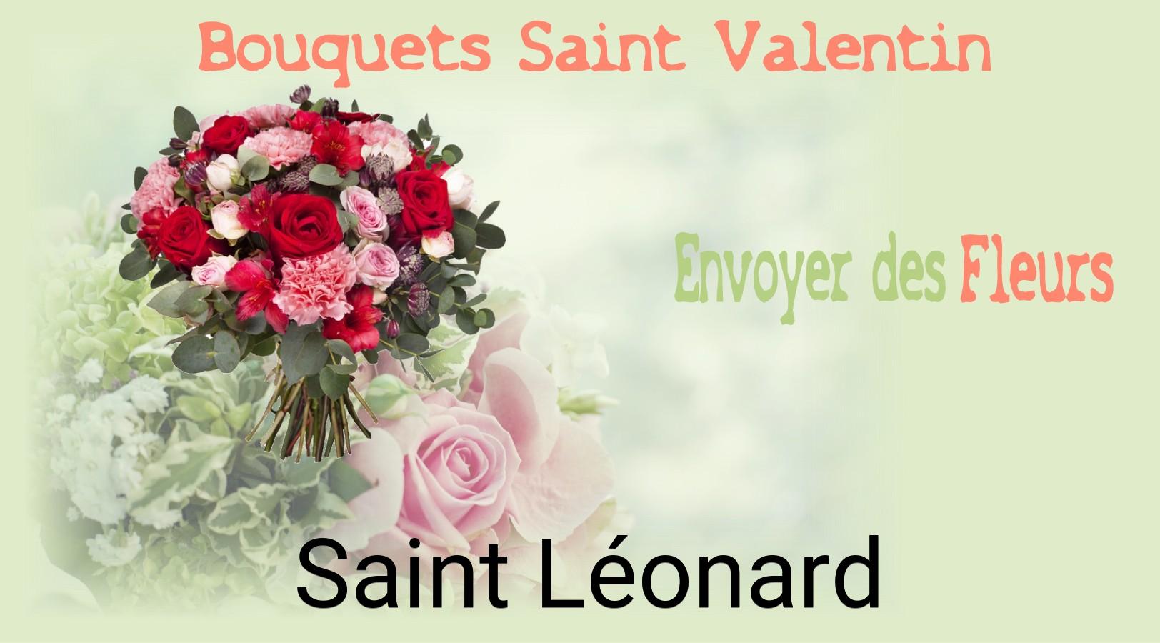 Roses de Saint-Valentin livrées à Saint-Léonard